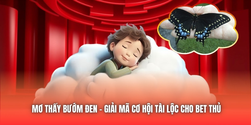 Mơ Thấy Bướm Đen - Giải Mã Cơ Hội Tài Lộc Cho Bet Thủ
